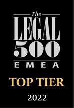 Top Tier Rankings, The Legal 500